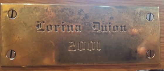 Lorinas Bench at Bow Church (St.Catherine of Sienna)
