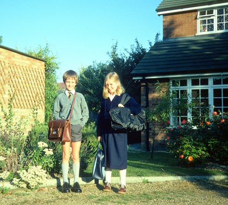 September 1980 front garden, Chiltern Road, Wendover