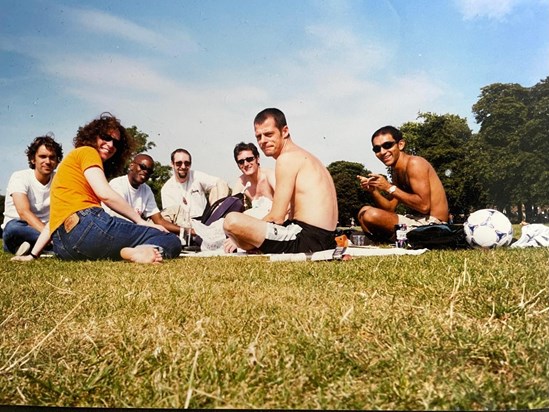 Steve in the park - Clapham Common