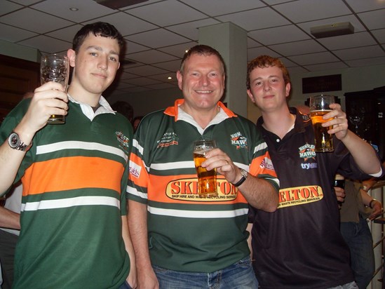 Antony, Steve & Mark White at 2010 Championship Celebration