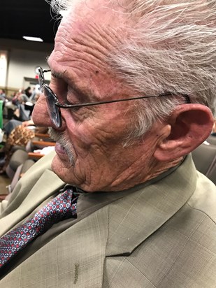 Dad at the Regional assembly of Jehovah’s Witnesses -2017