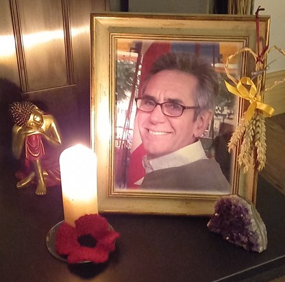 One year since Steve passed away. so missed and always in my thoughts. Sue xxx