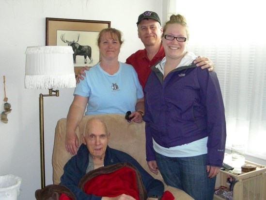 June 2011: Dad, Rhena, Craig, Jessica