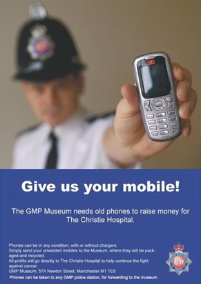 Old Mobile Phones Fund Raising Appeal