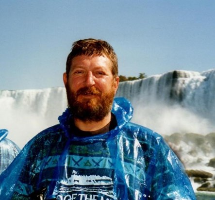 Ian at Niagara Falls