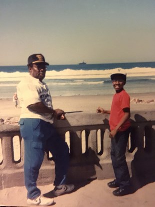 Dad & Michael, San Diego, CA (1987)