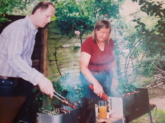 Lasting happy memories of summer bar b ques in the rain and the sun. We will miss you. lots of love kay and Sarah.16937757985494985814550782470537