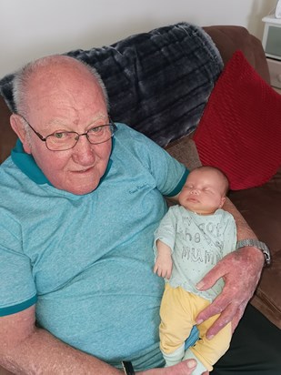 Pete with my granddaughter Esme in June 2021 , inbound9146536090590113534