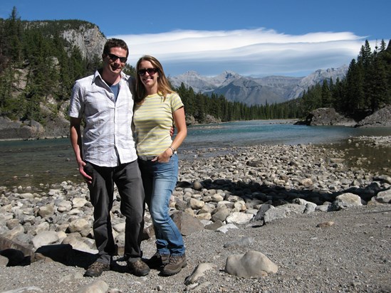 Banff, Canada on Honeymoon