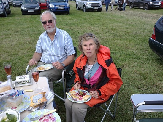 Lunch at the Oxted and Edenbridge Show an annual event