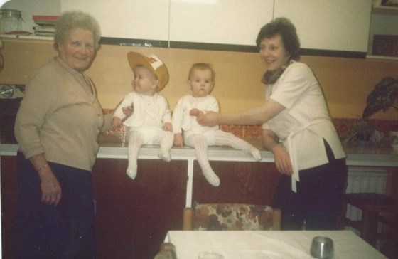 Mum and grandma 1981