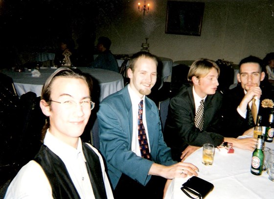 Lee,Chris Ken and Nik at Zena's Wedding