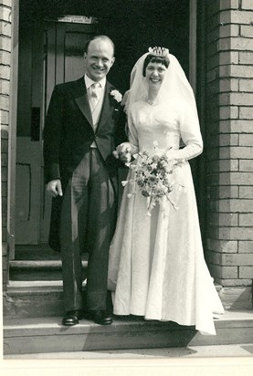 Raymond and Dorine Wedding 1961