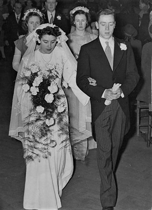 Michael & Yvonne Collins, 4th January 1948