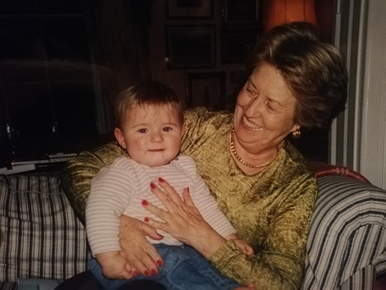 Alec with grandma