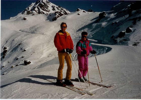 80s Ski fashion!