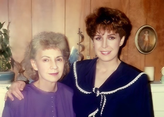 Mom and Jennifer Easter 1993