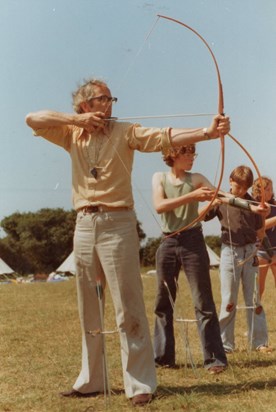 For many years Dad ran a summer camp called Falcons at Climping, West Sussex.