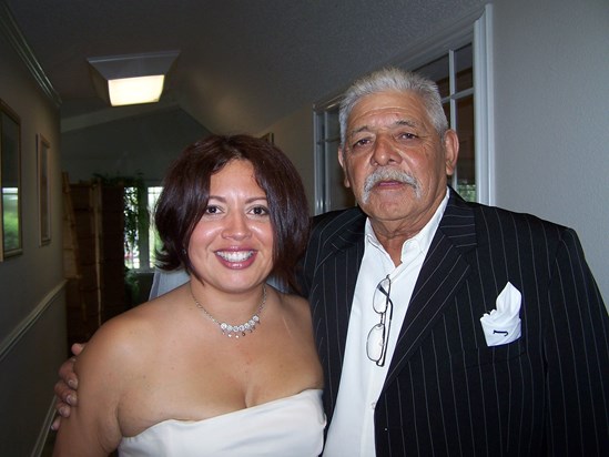 My Uncle Juan at my wedding...
