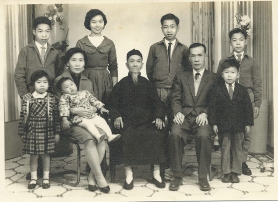 Chung Family (3 generations). The very early days!