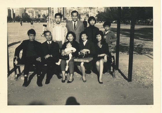 Family portrait: HK Victoria Park in the 60's