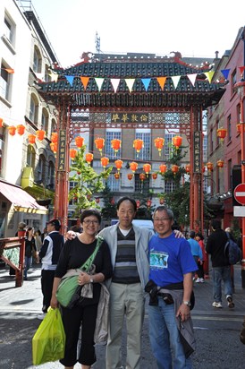 The gates of Chinatown London