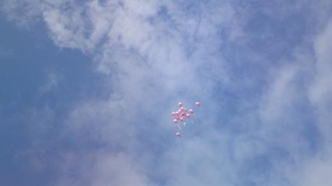 2nd Anniversary, balloons launched.