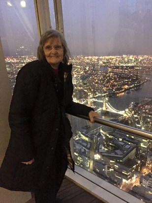 A visit to the Shard, London