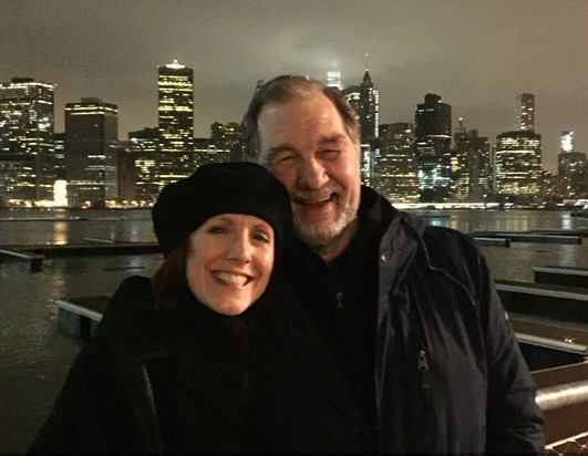 John and Anita Downing in NY (photo: Bob Ahern)