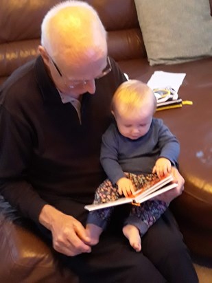 Teaching Grandad to read