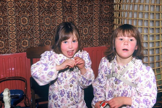 two times a onesie and shocking curtains in the 1970s