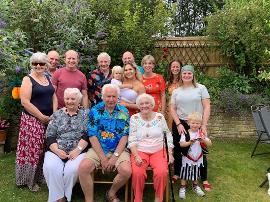 A lovely garden party with all the family for Amy's 18th Birthday (a prirate theme!(