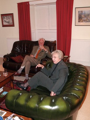 Sam and Ba in our flat at Holkham in 2004.   Sam stayed with us during his week of work as Lord Leicester's Librarian.   He was a fixture in our lives for almost 30 years.  He even had his own shelf in our fridge.