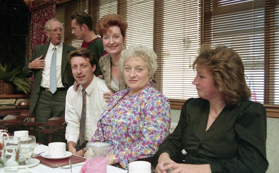 Ernie and family at Raeburn House Hotel