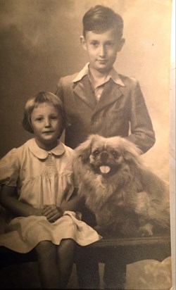 Jenny, Clive and the Pekingese 