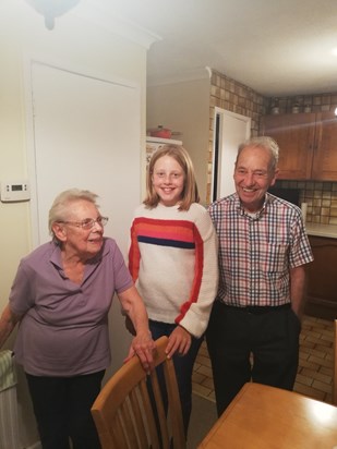 Nan, Grandad & Bethany 