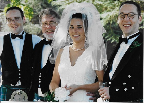 Colm Rae Andy Paul Wedding 1995