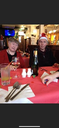 Nan and Grandad at Christmas