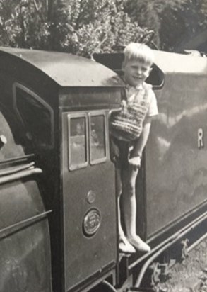 Peter as a child in Coventry