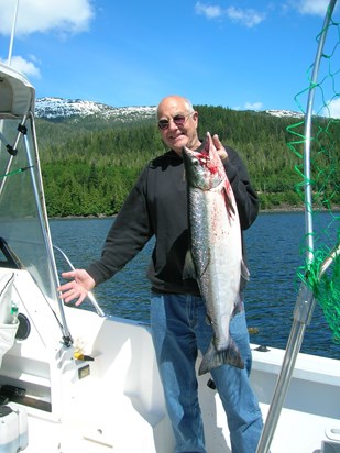 Salmon fishing, Alaska 2007