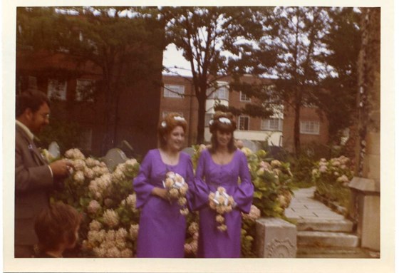 Bridesmaid at our Wedding Aug 1971, Jim & Veronica