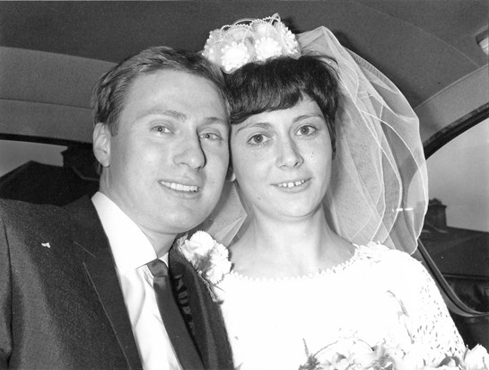 Our Wedding Day  30th September 1967