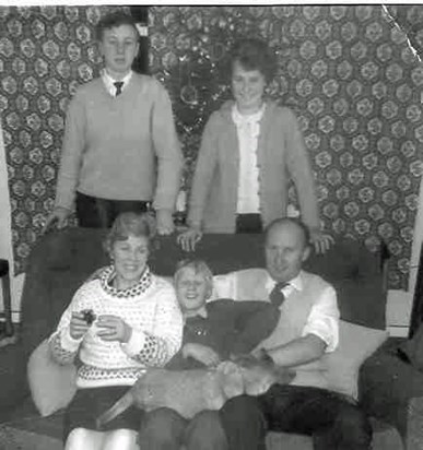 Wright Family Christmas day 1963