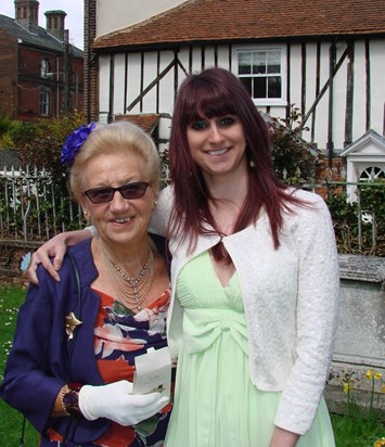 Nana & Jen - Sophie’s wedding, April 2012