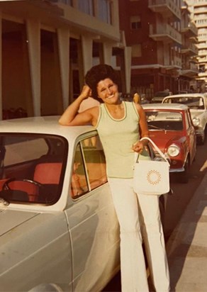 Grandma on holiday - looking fabulous as always! Xx ❤️