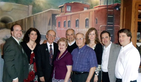 A Train Station Reunion with the Blando family from New Jersey 