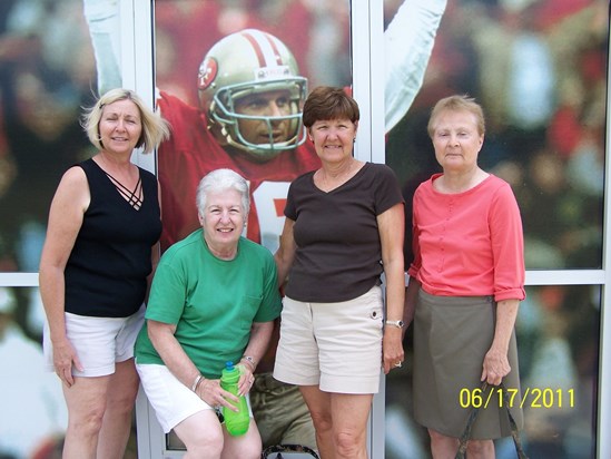 More Tennis Friends: Mary Jeanne, Molly, Nancy and Cherie