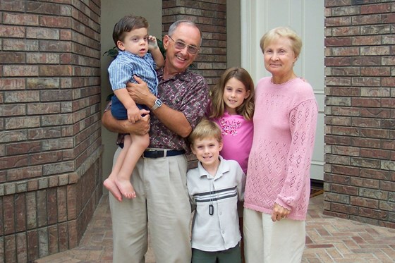 With all three grandchildren in CA: Erik, Ian and Andrea