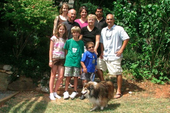 Family Portrait at the lake, 2006
