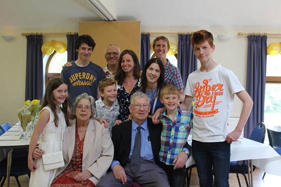 All the family at their Golden wedding